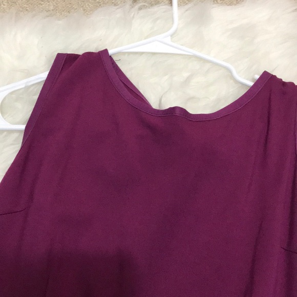 Flare Purple Dress - Picture 2 of 3
